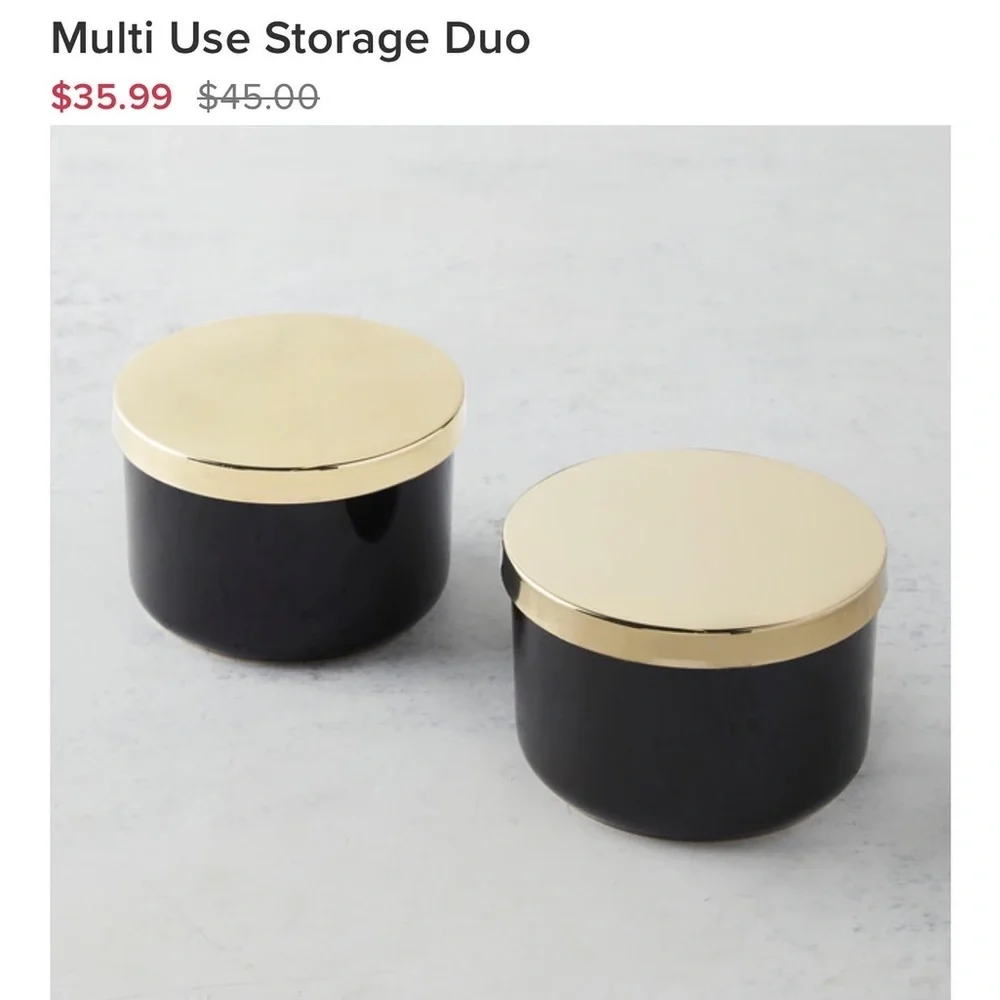Multi Use storage containers